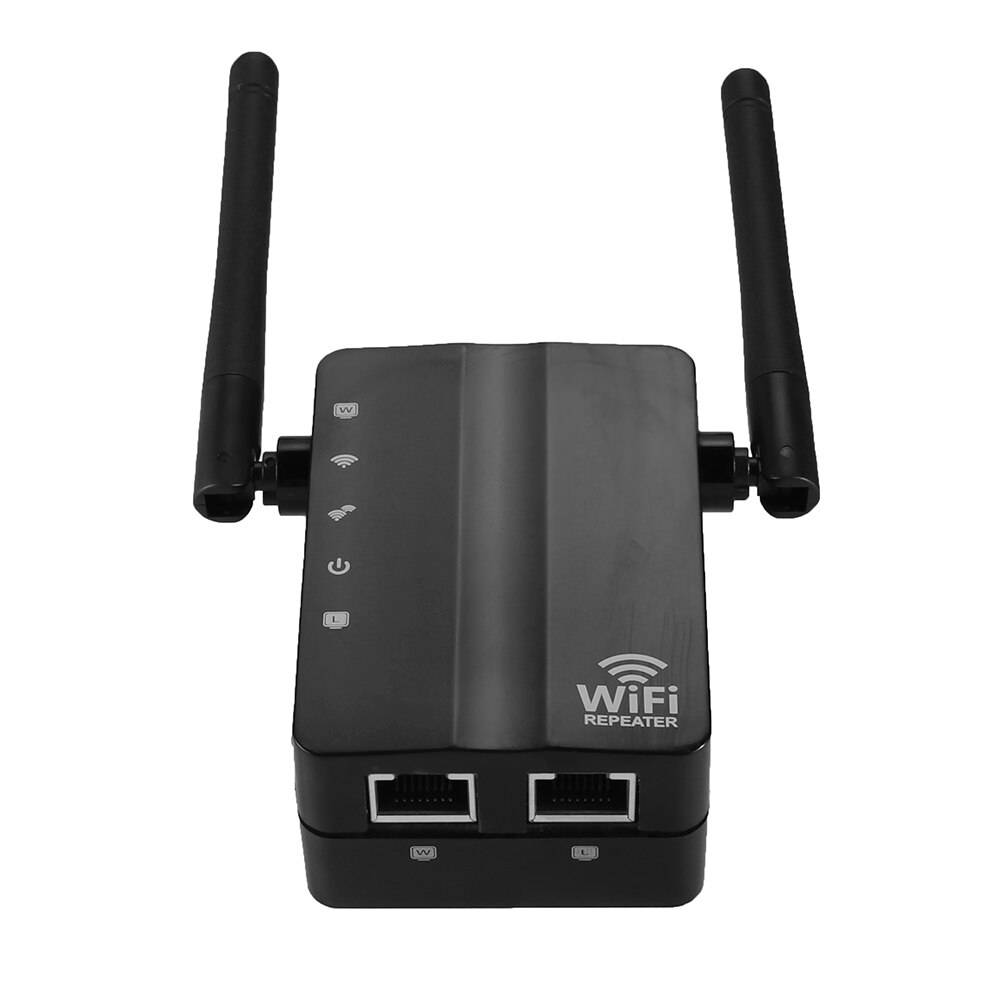 Wi-fi range extender wifi trådlös repeater 300 mbps signalförstärkare 802.11n/ b/g dubbel antenn booster repetidor wifi reapeter - Enda nätverk eu
