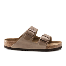 Birkenstock Arizona Soft Footbed Natural Leather Oiled Sandaler, Tabacco Brown - 39