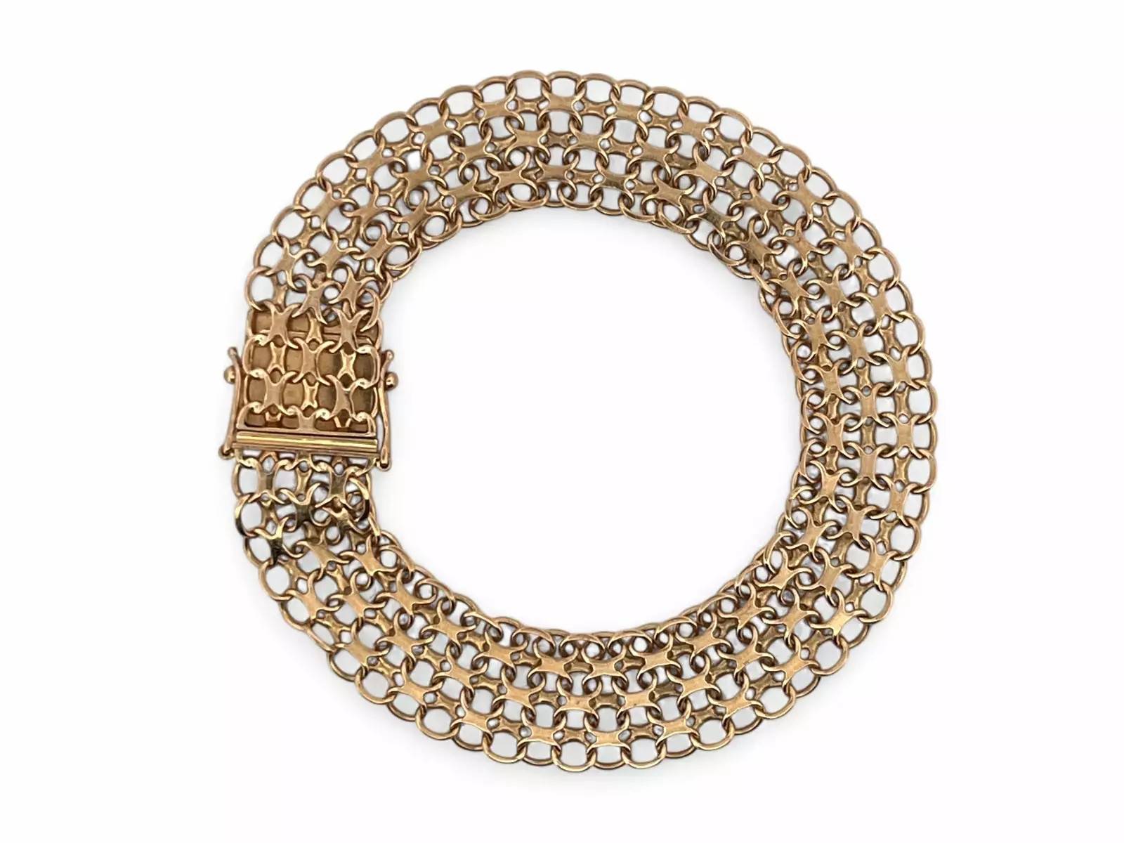 18k X-länk armband 14.6g