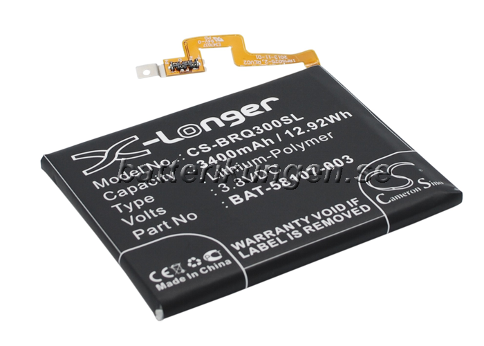 Batteri till BlackBerry Q30 mfl - 3.400 mAh