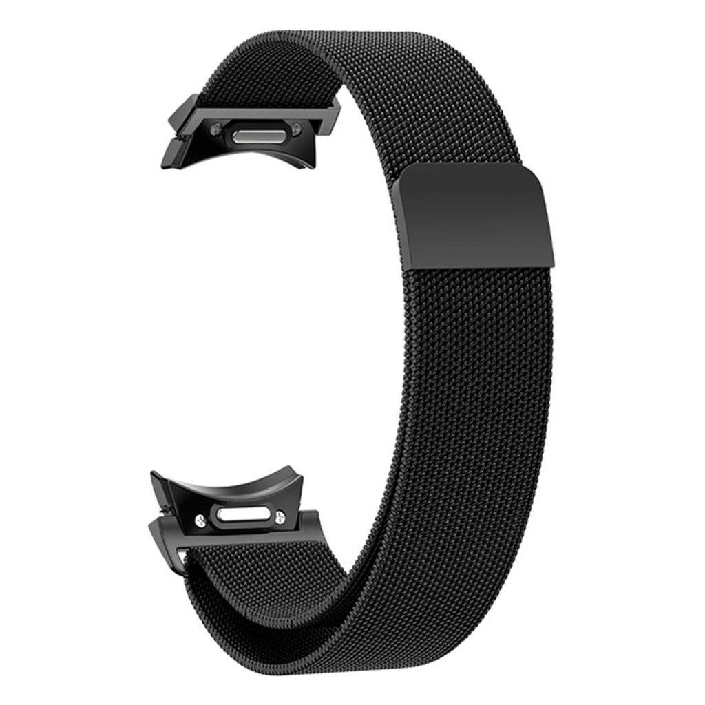 Samsung Galaxy Watch FE/6/6 Classic/5/5 Pro Milanesiskt Klockarmband - Svart