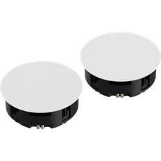 Sonos In-ceiling 8" By Sonance Recessed 2pcs Hvid