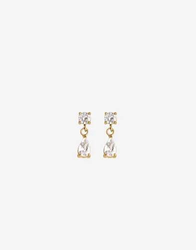 Muli Collection - Guld - Pear Stud - Onesize