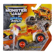 Monster Jam Truck - 1:64 - Smash & Bash - El Toro Loco - Monster Jam - One Size - Bil