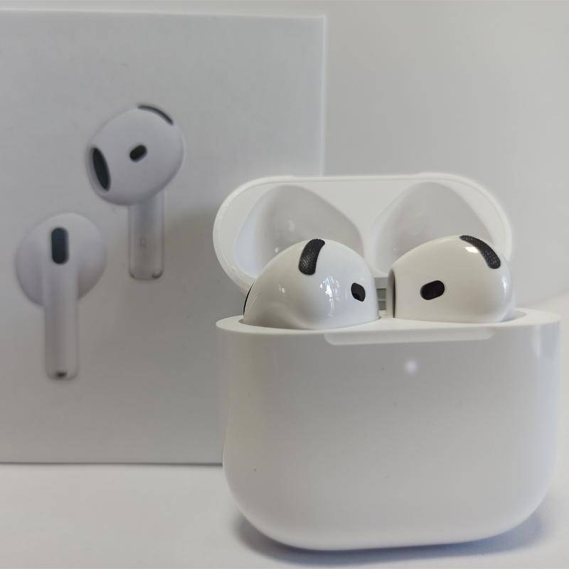 Air 7 Stereo Wireless 5.0 Bluetooth Earphone In-Ear Mini Earbuds Gaming Sport Headset Med Laddningsbox Mic För IOS Android Smartphones vit