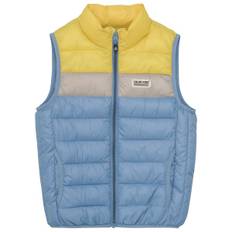 Color Kids Kid's Waistcoat Quilted Colorblock Syntetiske veste Børn størrelse 140 farve blå