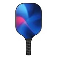 Qukaim Kolfiber pickleball paddel kolfiber pickleball paddelracket, professionellt utomhussporttillbehör för nybörjare/seniorspelare, lätt, design, som visas