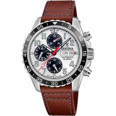 Festina Swiss Made Valjoux F20056/3 - Herr - 46 mm - Automatiskt - Safirglas - Black (22 mm)