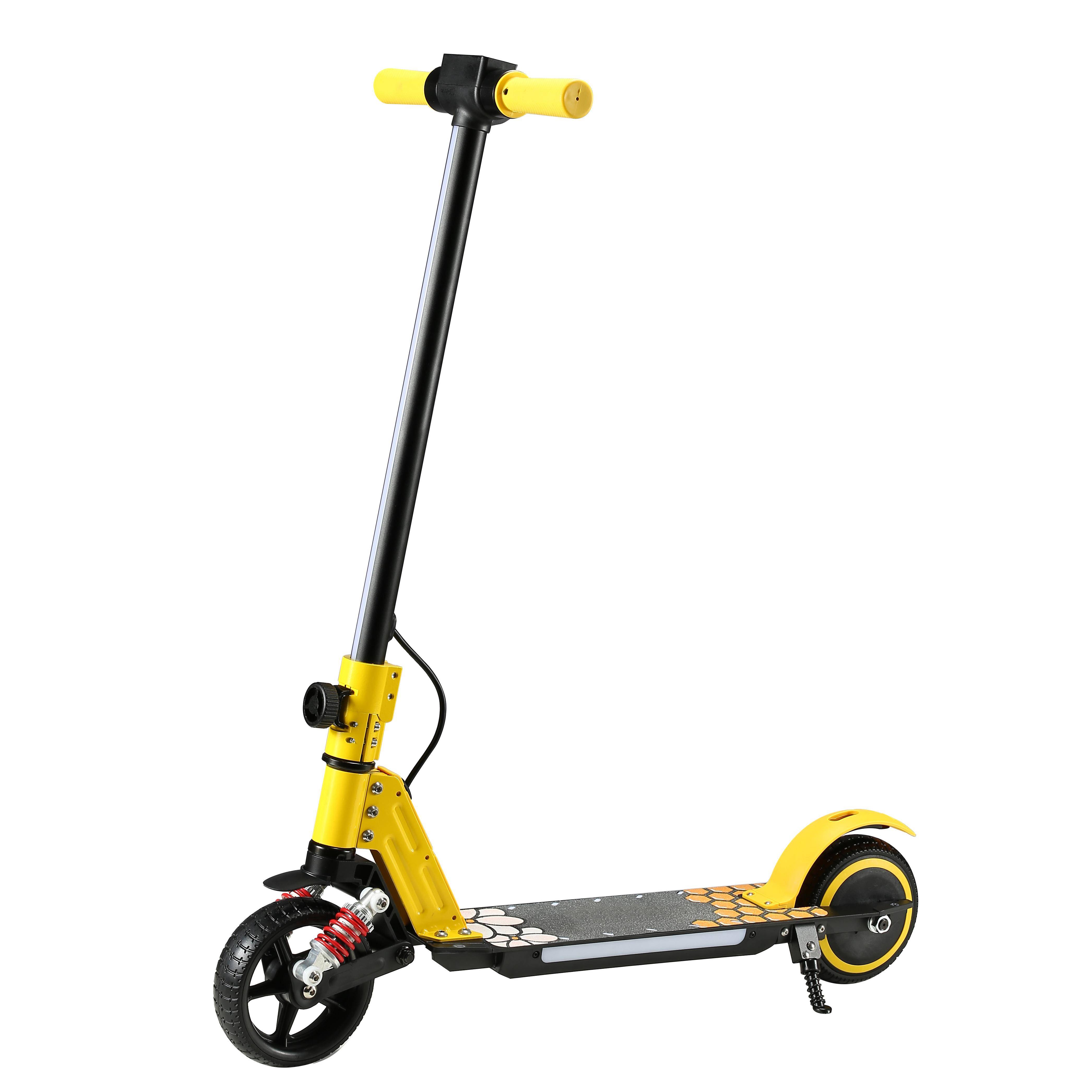Simate S5 Lätt Vikbar Barns Elsparkcykel 130W Motor 14KM/h Säkerhetshastighet 70KG Belastning Utomhuslek E-Scooter mörkblå färg