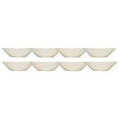 Iittala Teema Skål 21 Cm Vit 8-pack - Serveringsskålar Porslin Vit - 1005921-8pack