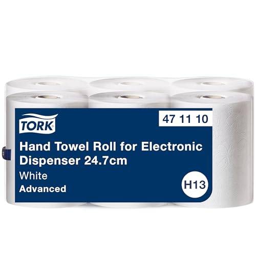 TORK 471116 handduksrulle för elektronisk dispenser, 1-lager (paket med 6)