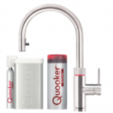 Quooker Flex Rustfrit stål 5i1, inkl Combi+ beholder & Cube køler