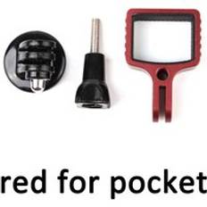 Osmo pocket 2 aluminiumlegering adapter förlängningsmodul monteringsanslutning för dji osmo pocket expansionsadapter tillbehör - Ficka -röd