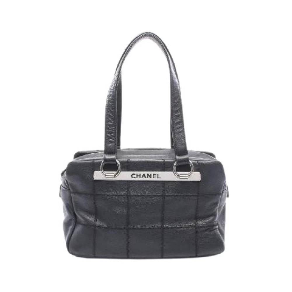 Chanel Vintage Pre-owned Caviar Skin Handbag - Vintage - Dame - Sort - ONE SIZE - Uld