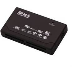 Allt i ett 1 usb 2.0 kortläsare sd xd mmc ms duo cf kort sdhc tf microsd m2 otg adapter kortskrivare för dator bärbar dator