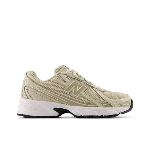 New Balance Børn 740 Lace i Grå/Brun Synthetic, Størrelse 36
