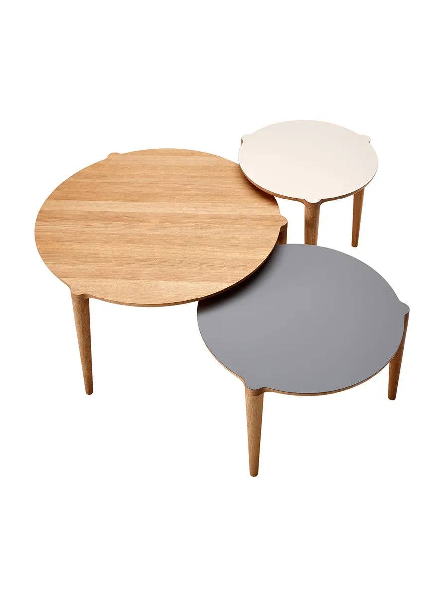 AK 520 Orbit sofaborde fra Naver Collection Eg olie - Jacobsen Plus