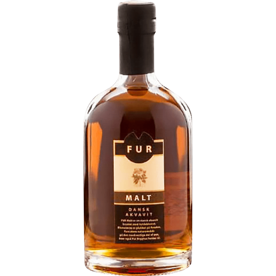 Fur Malt Snaps 40 % alkohol.