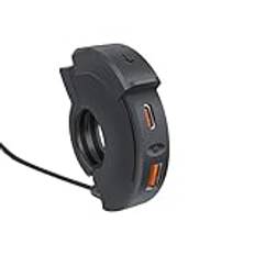 USB Motorcykel Laddare Port, Motorcykel USB Port | 30W Motorcykel USB-telefonladdare - Motorcykeltillbehör, dammsäker Qc3.0 snabbladdare för telefoner/surfplattor/GPS