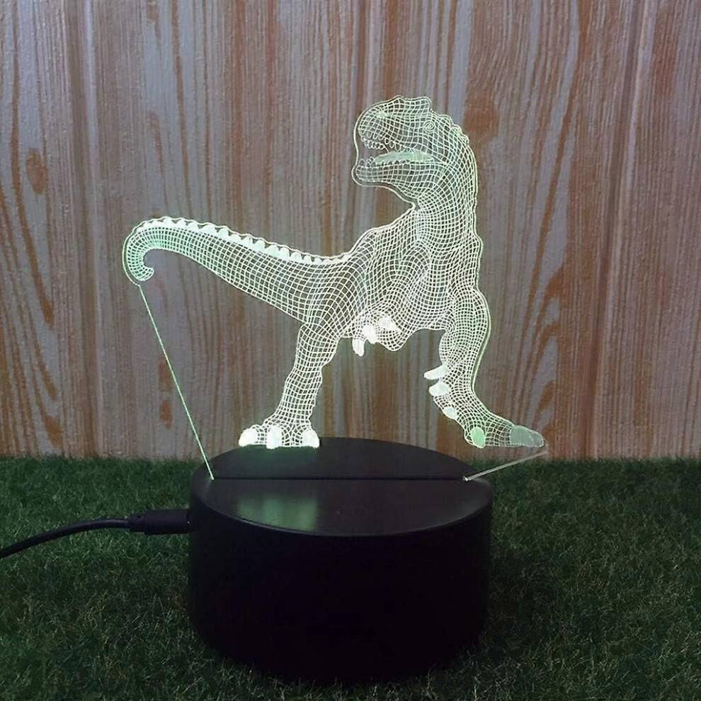 PEVSCO Baby Night Light 3D Illusion Lamp Sovrum Sängbord 3D Night Light Led Desktop Hem 3D Night Li