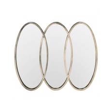 OVAL Spegel - Silver