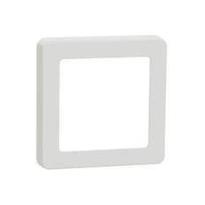 Smartkontakten Zigbee kontakt/lysdæmper til LK Fuga med tænd/sluk tangenter i blank med Baseline 63 ramme
