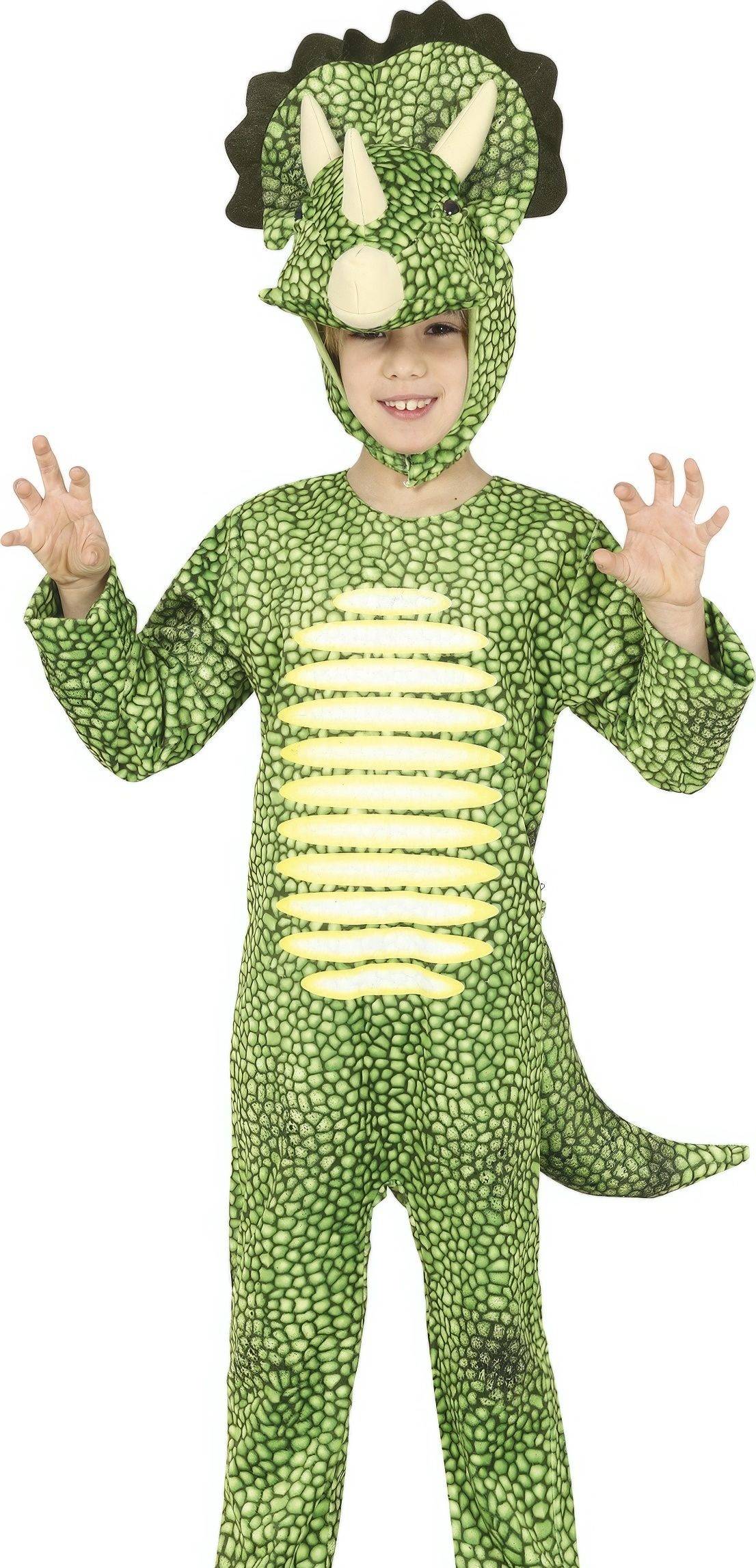 Triceraptos kostume 5-6 år.