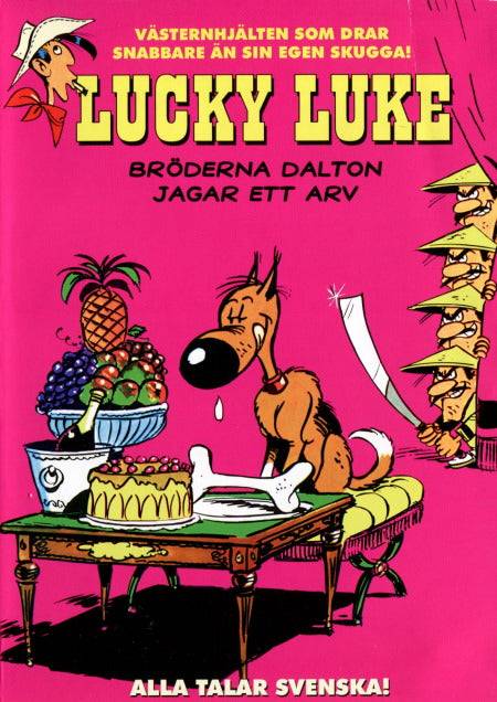 DVD - Lucky Luke : Bröderna Dalton jagar ett arv (Beg)
