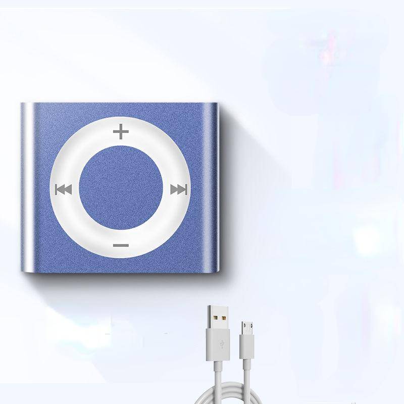 Lätt och ultratunn MP3-spelare i metall, bärbar för sport och lätt att bära