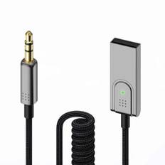 Trådløs USB Bluetooth 5.0 lydmodtager 3,5 mm AUX