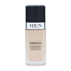 IDUN Minerals Liquid Mineral Foundation Norrsken Jorunn