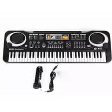 61 tangenter digital musik elektronisk klaviatur elektrisk piano orgel mikrofon set