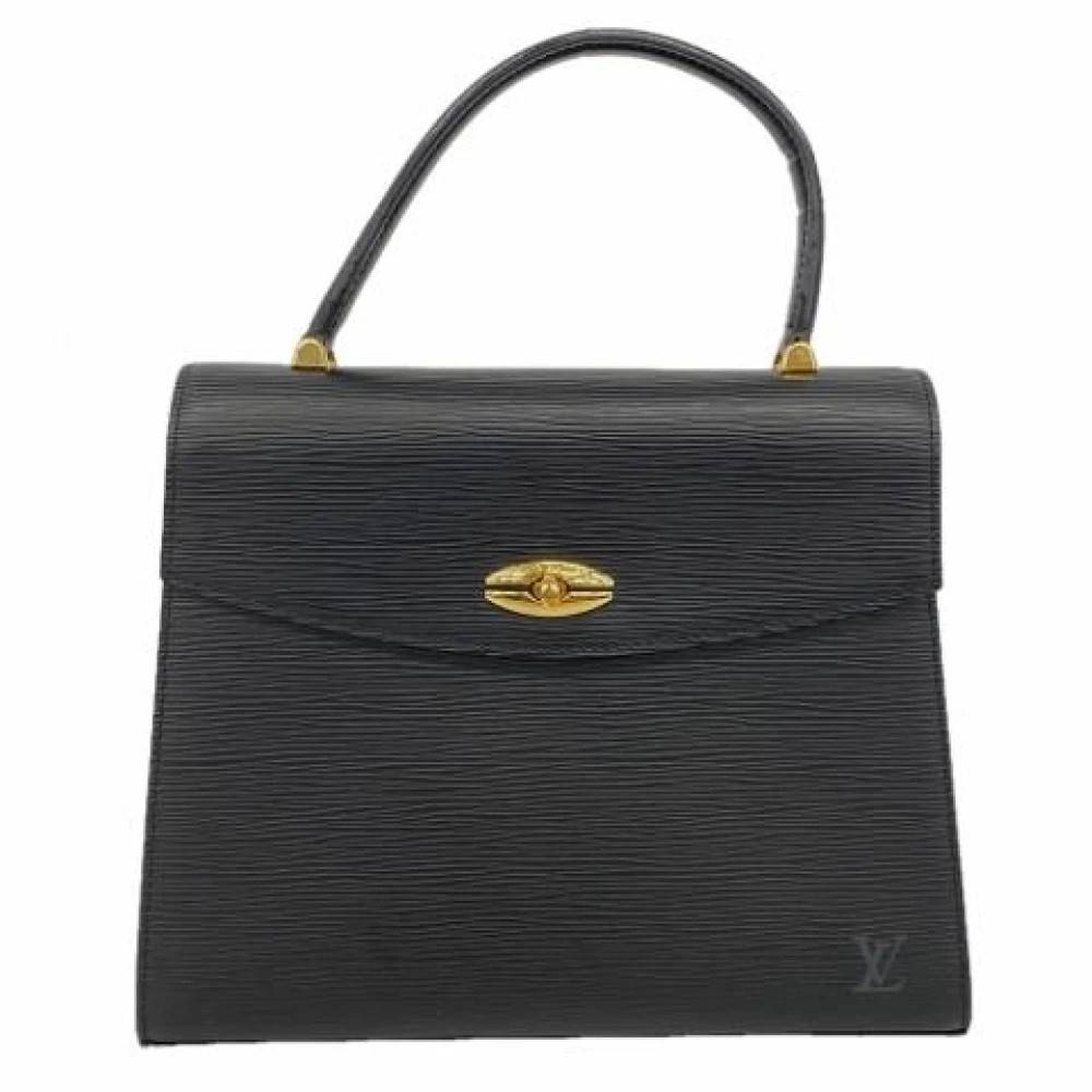 Louis Vuitton Vintage Pre-owned Vintage Håndtaske - Vintage - Dame - Sort - ONE SIZE - Læder