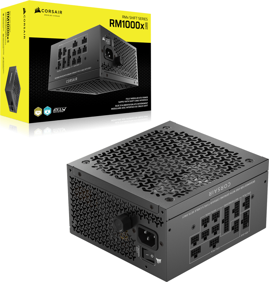 Corsair RM1000X Shift 1000W Svart