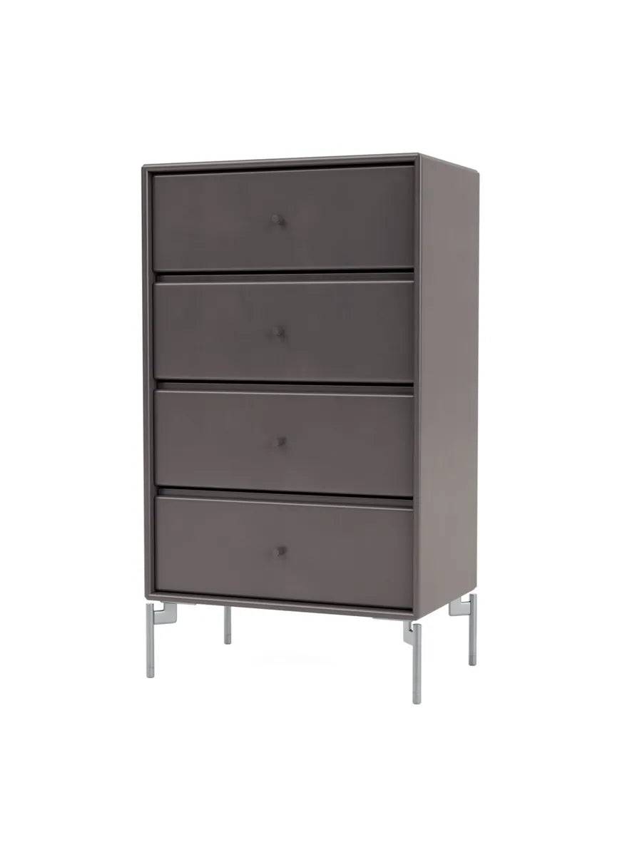 1143 skuffemodul inkl. ben fra Montana Coffee / Krom / 38 cm - Jacobsen Plus