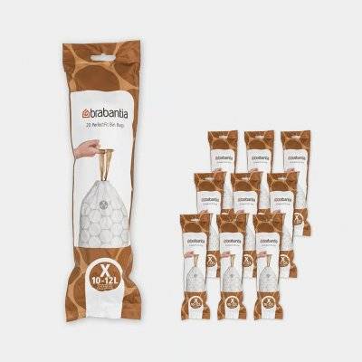 Brabantia X 10-12 L, Perfect Fit avfallspåsar