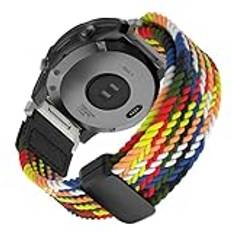 Osinaga Armband för Fenix 7 Pro/Fenix 7/Fenix 6/Fenix 6 Pro/Fenix 5/Fenix 5 Plus, 22 mm nylonmagnetarmband för Forerunner 935/Forerunner 945/Instinct 2/Approach S60/Approach S62/Quatix 5/Quatix 6,