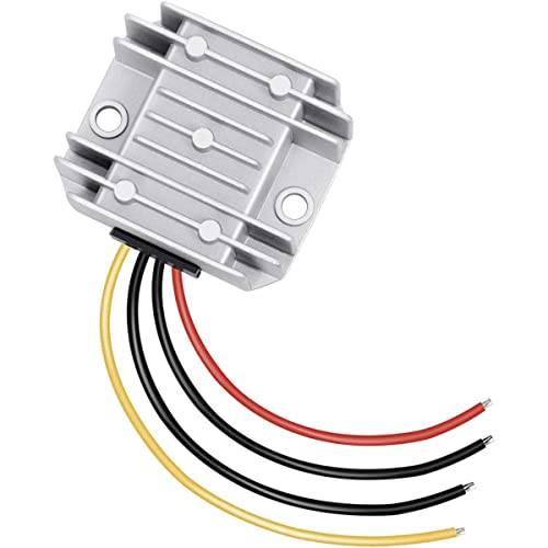 Greluma 1 St DC 12V till 24V Step Up Omvandlare Regulator,5A 120W Strömadapter Reducerare för Bilelektronik Lastbil Fordon Båt Solsystem (DC 10-20V ingångar)