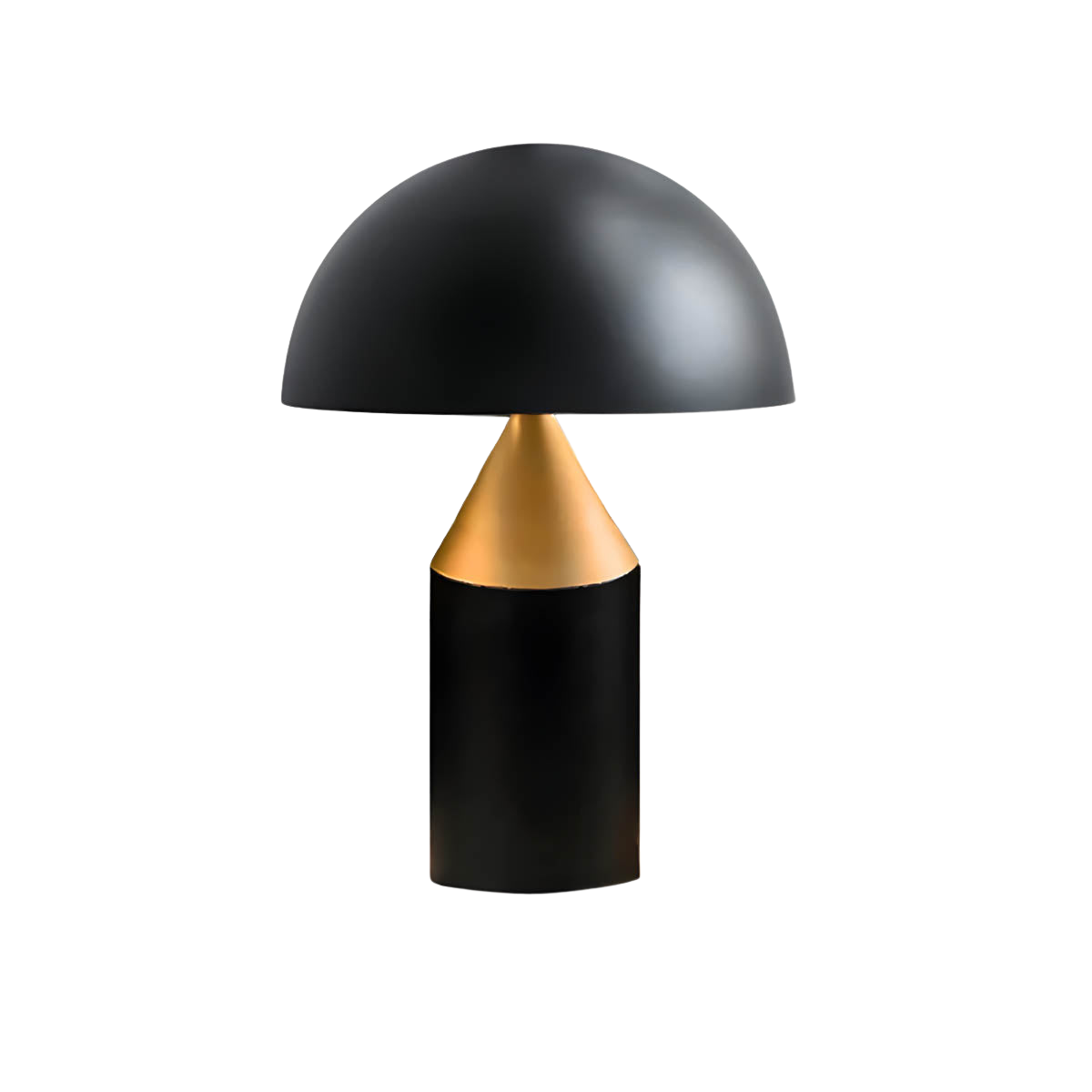 LuxeGlow Lampa - Stilig Taklampa för Alla Rum - Svart guld / 50cm