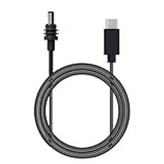 49,2FT Starlink Mini USB C Till DC Nätsladd, Typ C Hane Till DC Hane 20V Fatuttag Laddningskabel 18AWG, Fungerar med 100W PD Laddare och PD Power Bank för Starlink Mini och