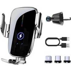 Car Holder Magnetic Wireless Fast Charger Mount Car Phone Holder For Car Air Vent