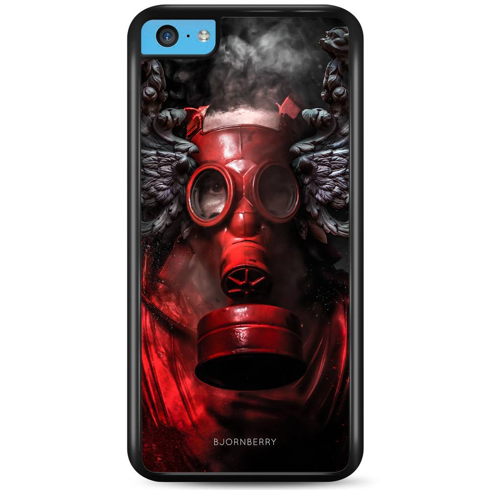 iPhone 5C Skal - Gas Mask | Mobilskal & Mobilfodral BJORNBERRY