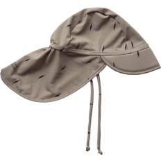 Sofie Schnoor Silassb Badehat Stl. 4-9 måneder unisex - Uv-kläder Från Magasin - Soft Beige (4-9 måneder)