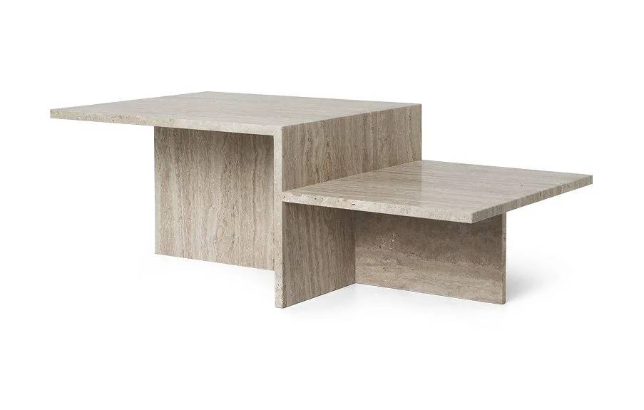Ferm Living Distinct Coffee Table - Travertine