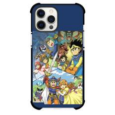 Dragon Quest Case For iPhone Samsung Galaxy Pixel OnePlus Vivo Xiaomi Asus Sony Motorola Nokia - Dragon Quest I & II & III Characters Tri Collage