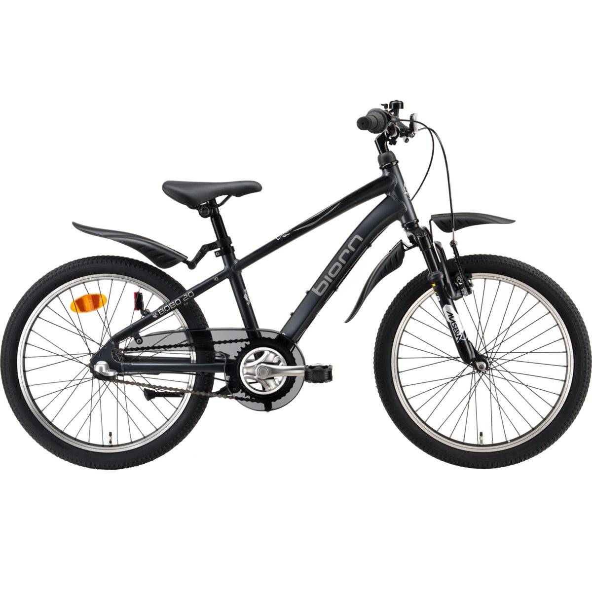 Barncykel Biorn Bobo 20 Matt Black