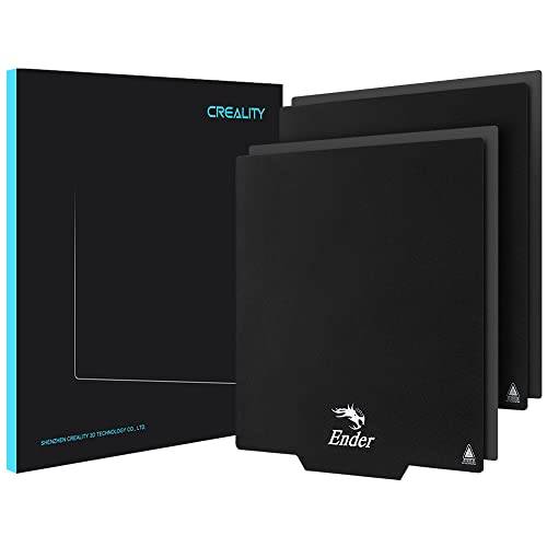 Creality Officiell Ender 3 Bed, 2 st ultra-flexibla avtagbara magnetiska avtagbara byggytor Hotbed Cover Print plattformssats för slutar 3/Ender 3 V2/Ender 3, Pro/Ender 5/Ender 3 S1, 235 x 235 mm