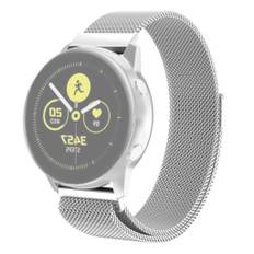 Garmin Vivomove HR/Vivoactive 3 Music etc. Milanesisk urrem - Sølv