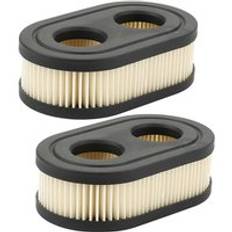 2pc gräsklippare luftfilterfilter för briggs & stratton 798452 593260
