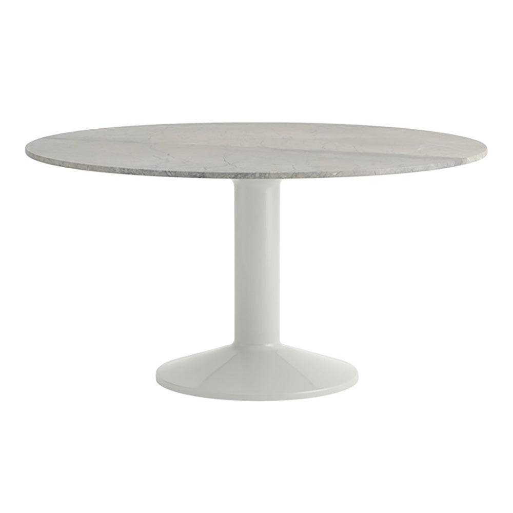 Muuto, Midst Matbord Ø140 cm - Grey Marble